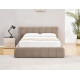 Тапицирано легло Парма / Parma Velvet 160/200 тъмнобежово