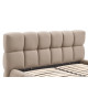 Тапицирано легло Парма / Parma Velvet 160/200 тъмнобежово